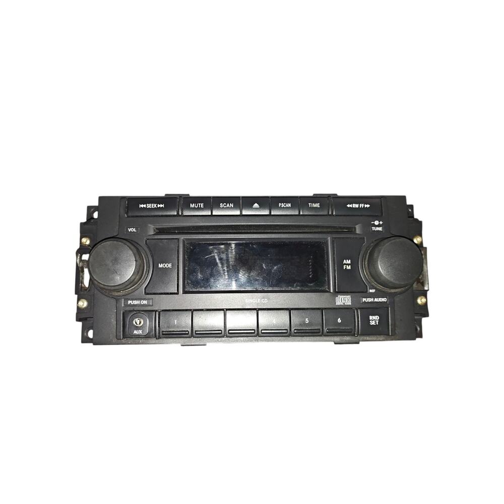 OEM DODGE CHRYSLER JEEP AM FM Radio 6 CD Disc Changer MP3 Player STEREO RECEIVER